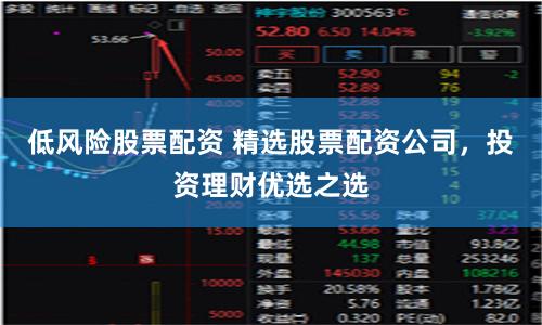低风险股票配资 精选股票配资公司，投资理财优选之选